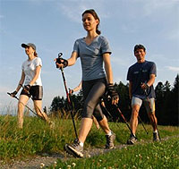 Copyright: New Zealand Tourism Guide. Nordic Walking, New Zealand