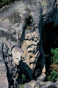 Image Source: Tourism New Zealand. Ngatoroirangi cliff carvings at Lake Taupo, Taupo, New Zealand