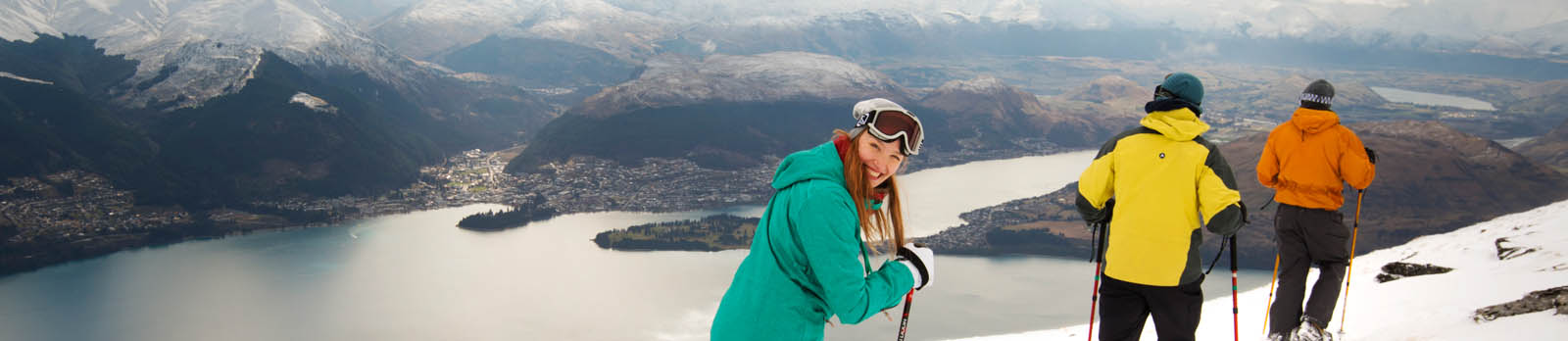 Ski tour in New Zealand