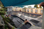 The hot pools at Athneree Hot Springs & Holiday Park