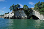 Cathedral Cove from the water