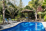 The pool at Kauri Park Motel in Kerikeri