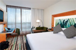 A modern room at Novotel Auckland Airport