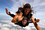 On a skydive with Skydiving Kiwis