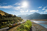 Image of THE GREAT JOURNEYS OF NEW ZEALAND - TRANZALPINE TRAIN - Christchurch - Greymouth